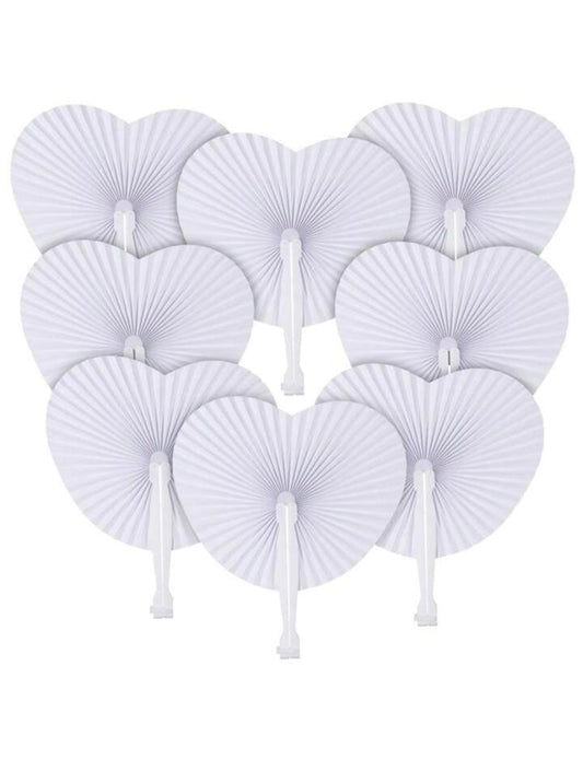 Heart Fans (Set of 5)